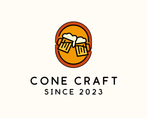 Craft Beer Pub Liquor logo design