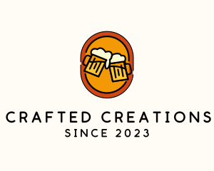 Craft Beer Pub Liquor logo design