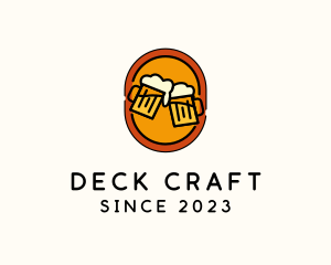 Craft Beer Pub Liquor logo design