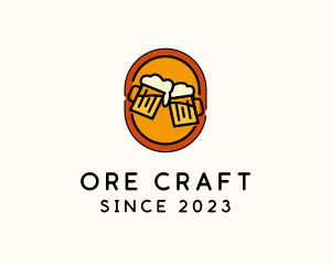 Craft Beer Pub Liquor logo design