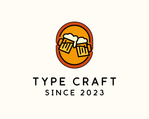 Craft Beer Pub Liquor logo design