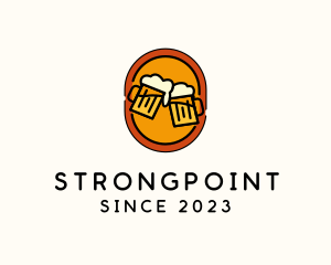 Badge - Beer Pub Liquor logo design