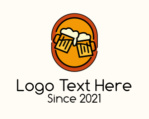 Beer Pub Emblem  Logo