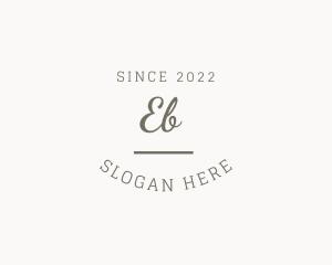 Shop - Simple Script Consultant logo design