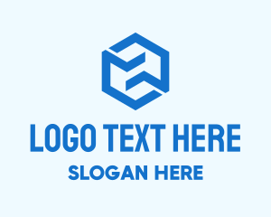 Logistic Services - Tech Cube Box logo design