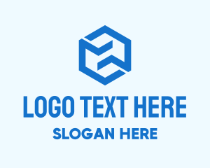 Geometric - Tech Cube Box logo design