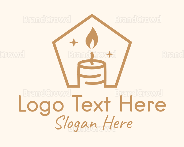 Flame Decor Candle Logo