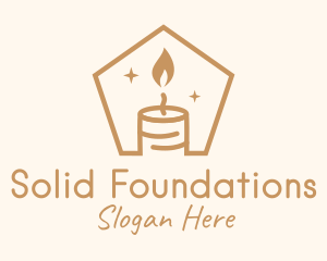 Flame Decor Candle Logo