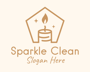 Flame Decor Candle Logo