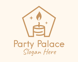 Celebration - Flame Decor Candle logo design