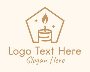 Flame Decor Candle Logo