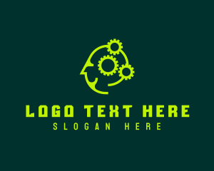 Cog - Mechanical Brain Programmer logo design