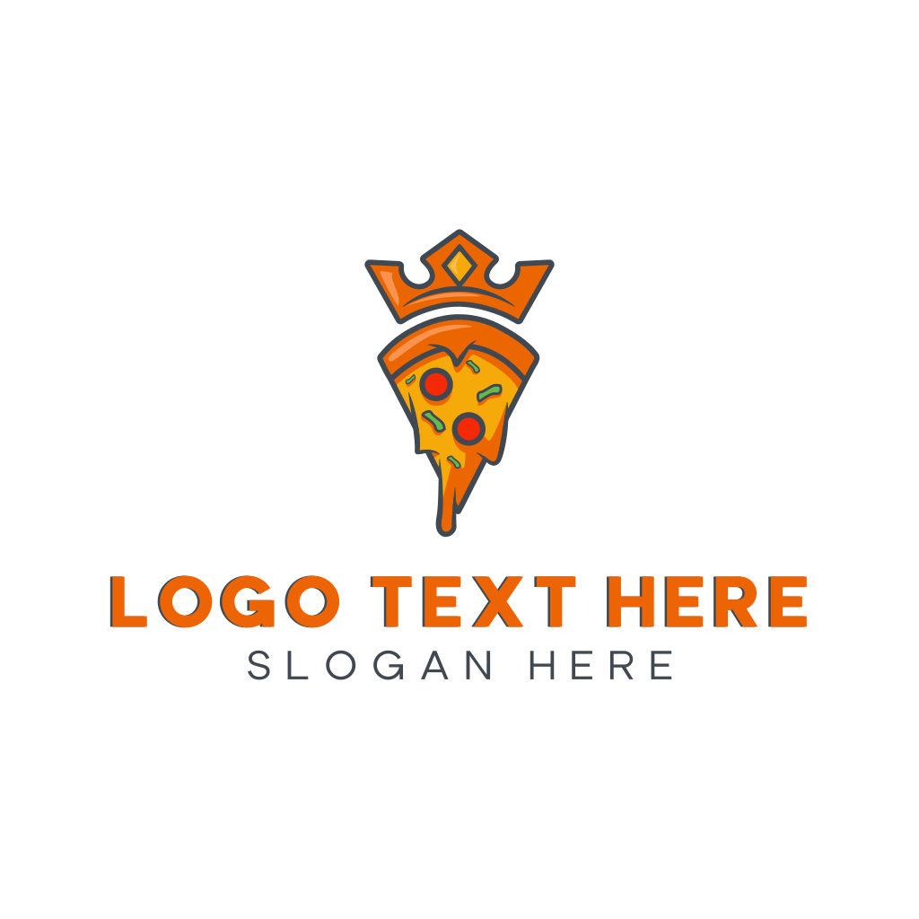 Cheezy Pizza Monarchy Logo | BrandCrowd Logo Maker