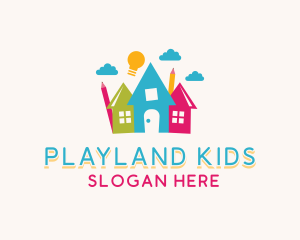 Educational Kindergarten Daycare logo design