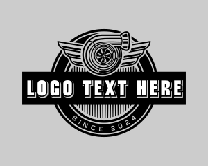 Industrial - Turbo Automotive Wings logo design