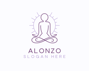 Meditate Yoga Spa logo design