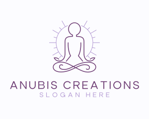 Meditate Yoga Spa logo design