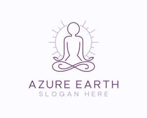 Meditate Yoga Spa logo design