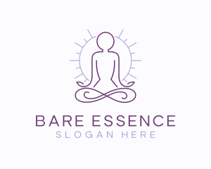 Meditate Yoga Spa logo design