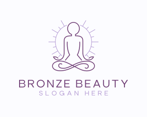 Meditate Yoga Spa logo design