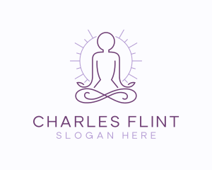 Meditate Yoga Spa logo design