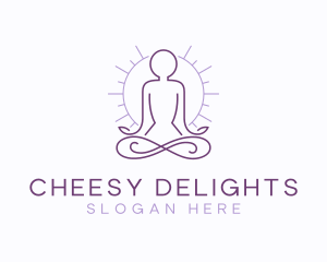 Meditate Yoga Spa logo design