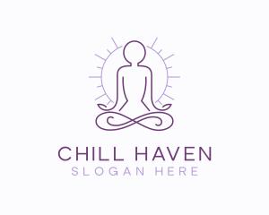 Meditate Yoga Spa logo design