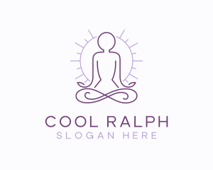 Meditate Yoga Spa logo design