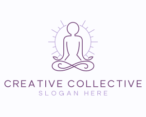 Meditate Yoga Spa logo design