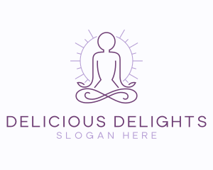 Meditate Yoga Spa logo design