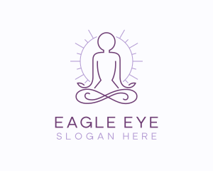 Meditate Yoga Spa logo design