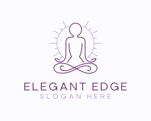 Meditate Yoga Spa logo design