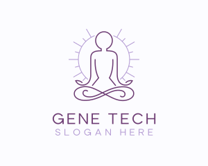 Meditate Yoga Spa logo design