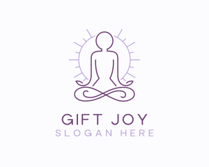 Meditate Yoga Spa logo design