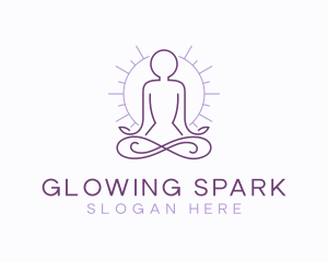 Meditate Yoga Spa logo design