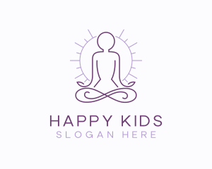 Meditate Yoga Spa logo design