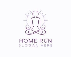 Meditate Yoga Spa logo design