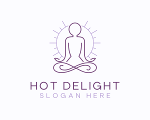 Meditate Yoga Spa logo design