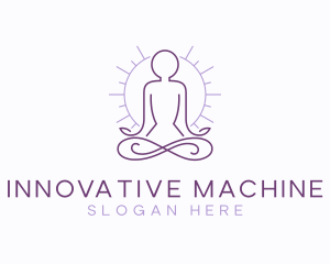 Meditate Yoga Spa logo design