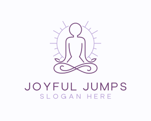 Meditate Yoga Spa logo design