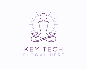 Meditate Yoga Spa logo design