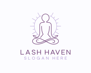 Meditate Yoga Spa logo design