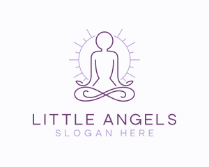 Meditate Yoga Spa logo design