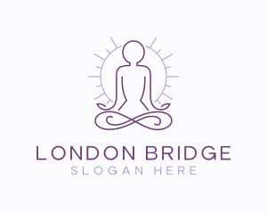 Meditate Yoga Spa logo design