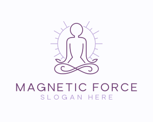 Meditate Yoga Spa logo design