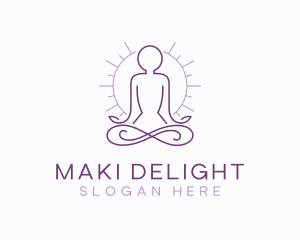 Meditate Yoga Spa logo design