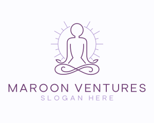 Meditate Yoga Spa logo design