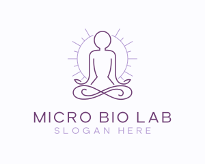 Meditate Yoga Spa logo design