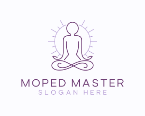 Meditate Yoga Spa logo design