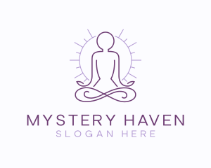 Meditate Yoga Spa logo design